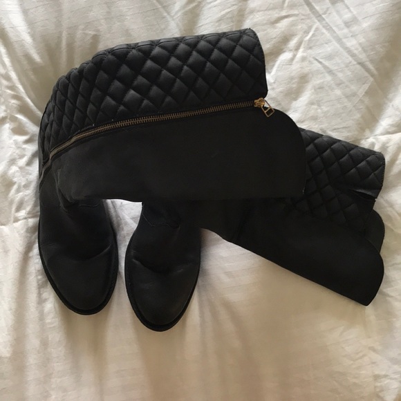 Steve Madden black boots - Picture 4 of 5